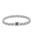 Classic Chain Extra-Small Silver Lava Bracelet, Size M