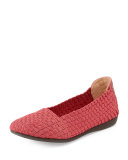 Belicia Stretch-Woven Flat, Red