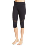 Take Sides Stretch Cropped Performance Leggings