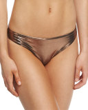 Premier Metallic Hipster Swim Bottom