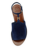 Gemini Link Ankle-Wrap Sandal, Royal Navy