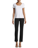 Punto Milano Straight-Leg Pants