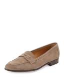 Suede Penny Loafer