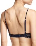 Noor Underwire Soft-Cup Bra, Navy
