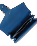 Dionysus Small Suede Shoulder Bag, Bright Blue