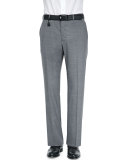 MEDIUM GREY 130S WOOL