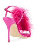 Elia Feather T-Strap 105mm Sandal