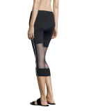 Studio Cool 3/4-Length Tights, Black