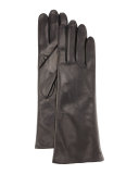 Napa Leather Gloves, Black