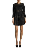 Octavia Tiered Lace Dress