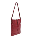 Granada Messenger Bag, Raspberry/Black