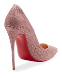 So Kate Glitter 120mm Red Sole Pump, Poudre