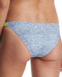 Loulou Printed Jersey Swim Bottom