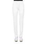 Francoise Techno Stretch Pants, Cream