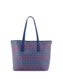 Marlborough Little Iphis Printed Tote Bag, Navy