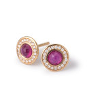 18k Gold Lollipop Mini Stud Earrings