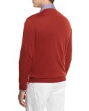 High-Performance Wool Sweater, Orange
