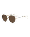 Ultra Dior Round Sunglasses