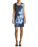 Kelby Sleeveless Sheath Dress, Stargazer