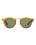 PO3108S Round Acetate Sunglasses