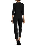 Solid Knit Tank, Black