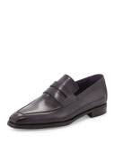 Andy Leather Loafer, Black