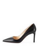 Basic Pointed-Toe Pump, Black (Nero)