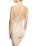 Firm Control Low-Back Mid-Thigh Bodysuit Shaper