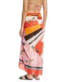 Parasol Voile Pareo Coverup, Pink/Orange