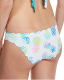 Pina Colada Reversible Scalloped Swim Bottom