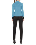 Printed Long-Sleeve Tee, Northern Lights