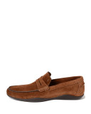 Basel Suede Penny Loafer