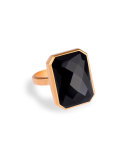 Stargaze Black Onyx Smart Ring