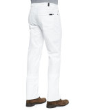 Standard Clean White Jeans, White