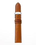 16mm Leather Watch Strap, Light Brown