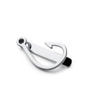 Hook Tie Bar, Silver