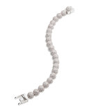 Medium Pave Crystal Dome Link Bracelet