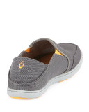 Nohea Mesh Slip-On/Fold-Back Sneaker, Dark Gray