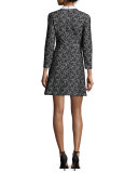 Mina Bow-Tie Lace Cocktail Dress