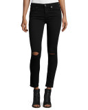 The Ankle Skinny Ripped Jeans, B[Air] Black
