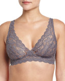 Luxury Moments Soft Lace Bra, Ebony