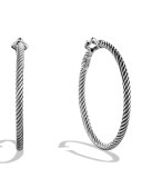 Cable Classics Large Hoop Earrings