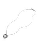 11mm Pave Diamond Infinity Necklace