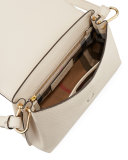 Medley Small Soft Grain Crossbody Bag, Beige