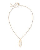 Beatrice Pendant Necklace, Pink