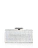 Soft-Sided Rectangle Clutch with Enamel Dots