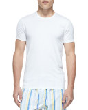 Jack Stretch Crewneck Tee, White 