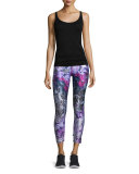 Paint-Splatter Performance Leggings