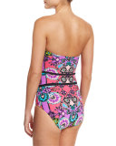 Bali Batik Seductress Printed One-Piece Swimsuit