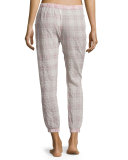 Diana Plaid Gauze Pants 